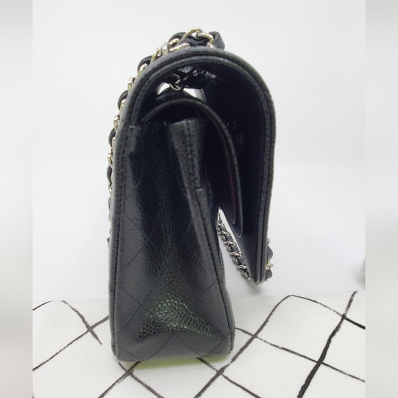 Chanel Medium Double Flap Classic Cavier - Picture 7 of 16